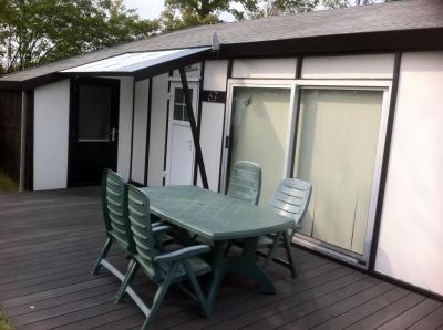 tuin met vernieuwde vlonder